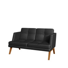 Двухместный диван Artis ART37320001 черная рогожка