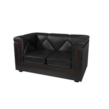 Двухместный диван Dexter DXT32520011 экокожа черная