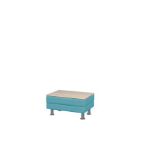 Стол Эволюшн EVO-t экокожа ecotex 3005, ясень
