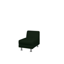 Модуль одноместный Эволюшн EVO1 экокожа domus green