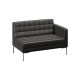Секция с подлокотником двухместная левая Forest FR-SP-02L santorini 0401