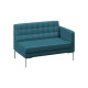 Секция с подлокотником двухместная левая Forest FR-SP-02L santorini 0405