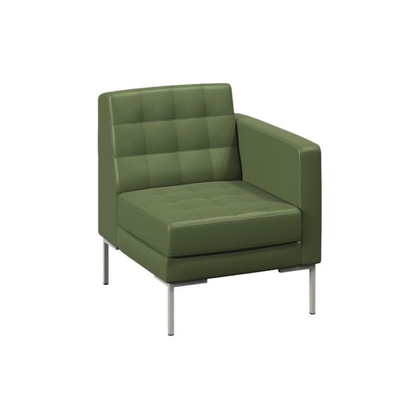 Секция с подлокотником одноместная левая Forest FR-SP-01L santorini 0406