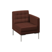 Секция с подлокотником одноместная левая Forest FR-SP-01L santorini 0412