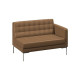 Секция с подлокотником двухместная левая Forest FR-SP-02L santorini 0413