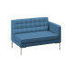 Секция с подлокотником двухместная левая Forest FR-SP-02L nappa 793
