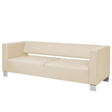 Диван трехместный Горизонт экокожа euroline 912