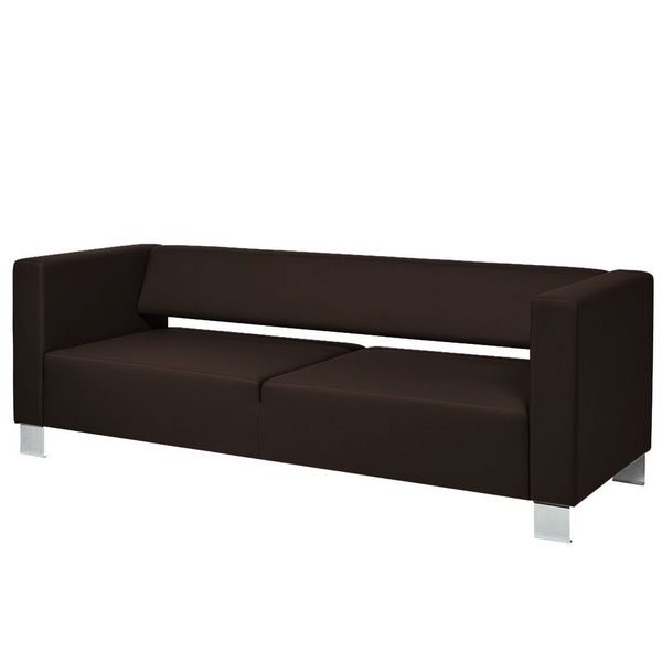 Диван трехместный Горизонт экокожа euroline 925