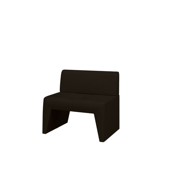 Модуль 1-местный Кит Kit1 экокожа domus chocolate