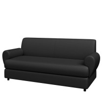 Диван трехместный Матрикс M3-2 экокожа domus black