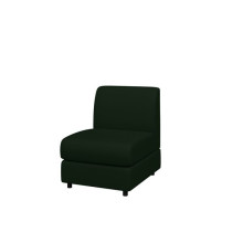 Модуль одноместный Матрикс M1 экокожа domus green