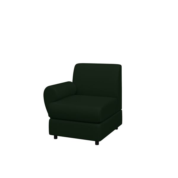 Модуль одноместный, правый Матрикс M1R-1 экокожа domus green