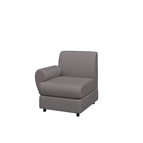 Модуль одноместный, правый Матрикс M1R-1 экокожа domus smoky
