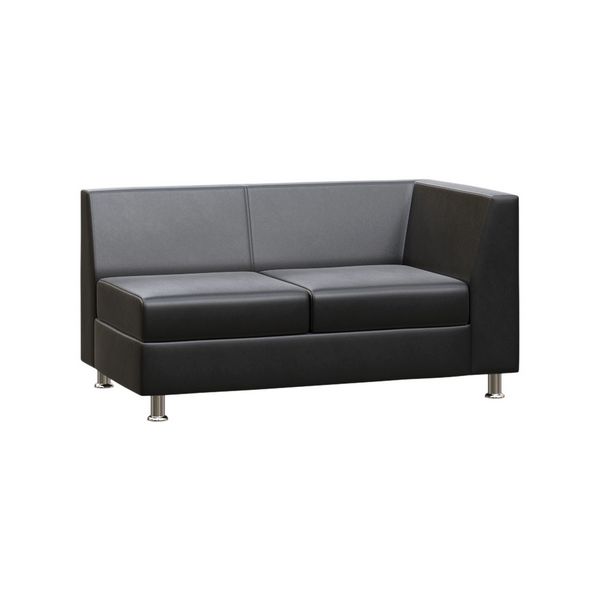 Секция с подлокотником двухместная левая Prime PR.SP-2L santorini 0401