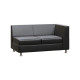 Секция с подлокотником двухместная левая Prime PR.SP-2L santorini 0401