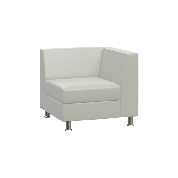 Секция с подлокотником одноместная левая Prime PR.SP-1L santorini 0402