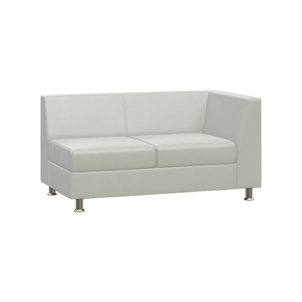 Секция с подлокотником двухместная левая Prime PR.SP-2L santorini 0402