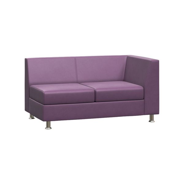 Секция с подлокотником двухместная левая Prime PR.SP-2L santorini 0404