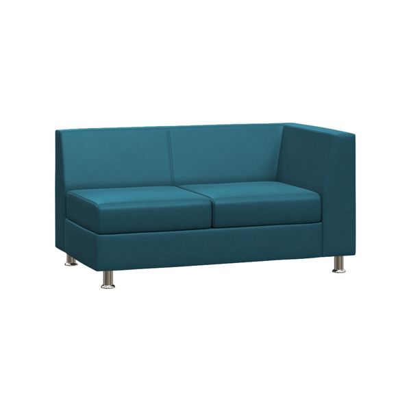 Секция с подлокотником двухместная левая Prime PR.SP-2L santorini 0405