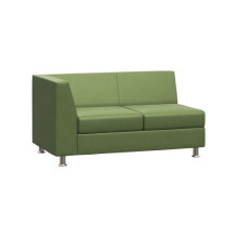 Секция с подлокотником двухместная правая Prime PR.SP-2R santorini 0406
