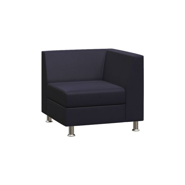 Секция с подлокотником одноместная левая Prime PR.SP-1L santorini 0407