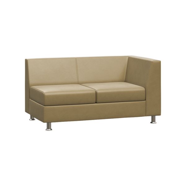 Секция с подлокотником двухместная левая Prime PR.SP-2L santorini 0415