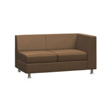 Секция с подлокотником двухместная левая Prime PR.SP-2L santorini 0426