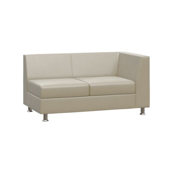 Секция с подлокотником двухместная левая Prime PR.SP-2L santorini 0427