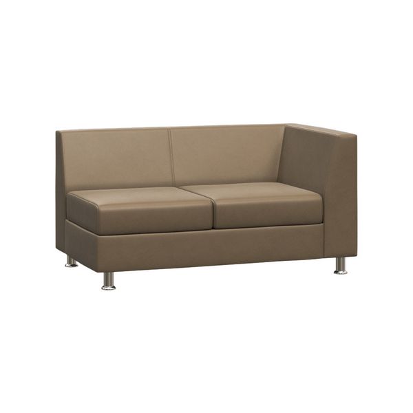 Секция с подлокотником двухместная левая Prime PR.SP-2L santorini 0428