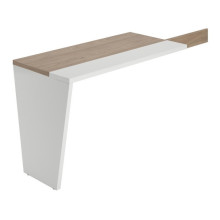 Приставной стол, правый Asti AST33971221 вяз/белый