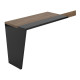 Приставной стол, правый Asti AST33971243 дуб/черный