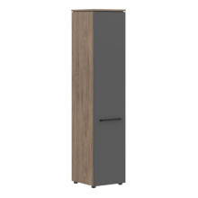 Шкаф колонка с глухой дверью Morris Trend MHC 42.1 Кария Пальмира, Антрацит