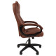 Кресло руководителя Chairman 432 коричневая экокожа