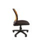 Офисное кресло Chairman 699 Б/Л оранжевая сетка, ткань черная