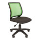 Офисное кресло Chairman 699 Б/Л зеленая сетка, ткань черная