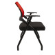 Конференц-кресло Chairman Nexx красная сетка, черная ткань
