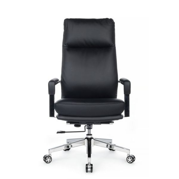 Кресло Riva Chair Leon A916-1 черная экокожа