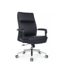 Кресло Riva Chair Leon-M B916 черная экокожа