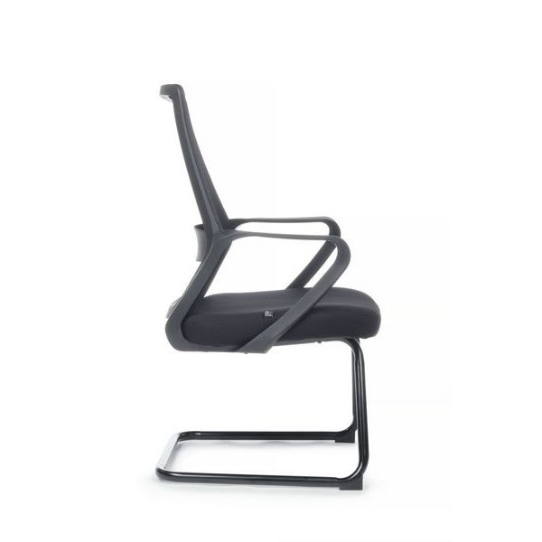 Конференц-кресло Riva Chair Point 8325G черная ткань, сетка, черный пластик