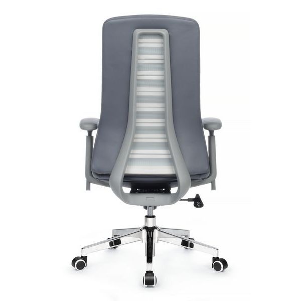 Кресло Riva Chair Sam-M B654-1 синяя экокожа