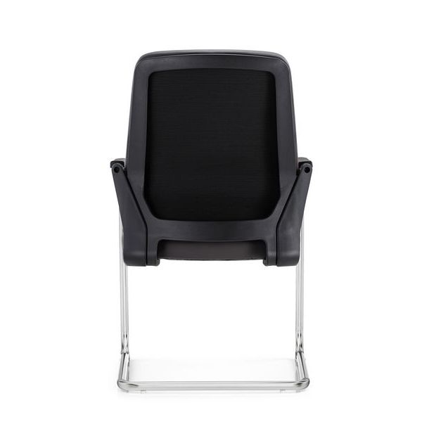 Конференц-кресло Riva Chair Sitting D825-5 черная экокожа