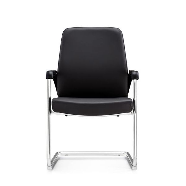 Конференц-кресло Riva Chair Sitting D825-5 черная экокожа