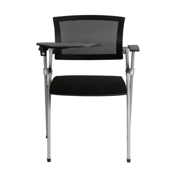 Стул складной Riva Chair 462TE черная сетка, черная ткань