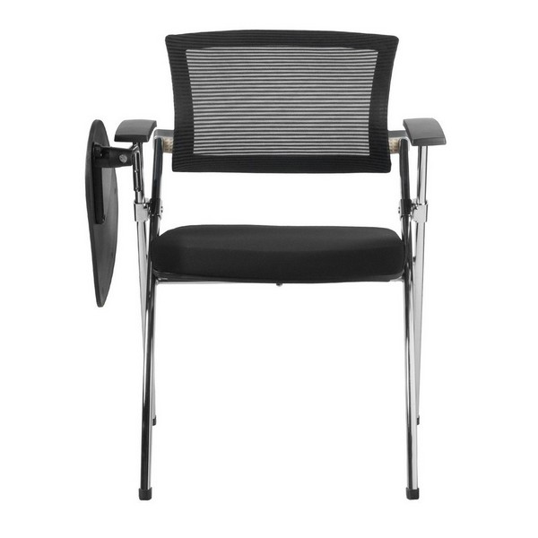 Стул складной Riva Chair 462TEC черная сетка, черная ткань