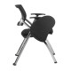 Стул складной Riva Chair Click 462TEC черная сетка, черная ткань