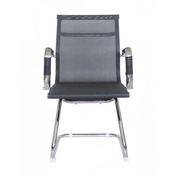 Конференц-кресло Riva Chair Hugo 6001-3 черная сетка