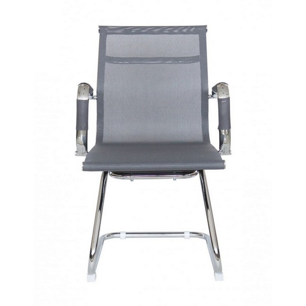 Конференц-кресло Riva Chair 6001-3E серая сетка