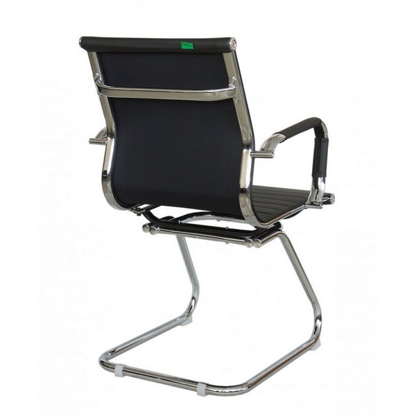 Конференц-кресло Riva Chair 6002-3E черная экокожа