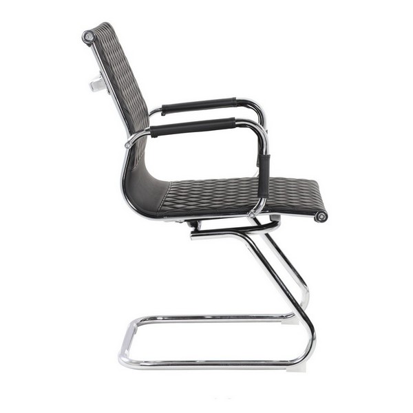 Конференц-кресло Riva Chair 6016-3 черная экокожа