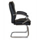Конференц-кресло Riva Chair 9024-4 черная экокожа